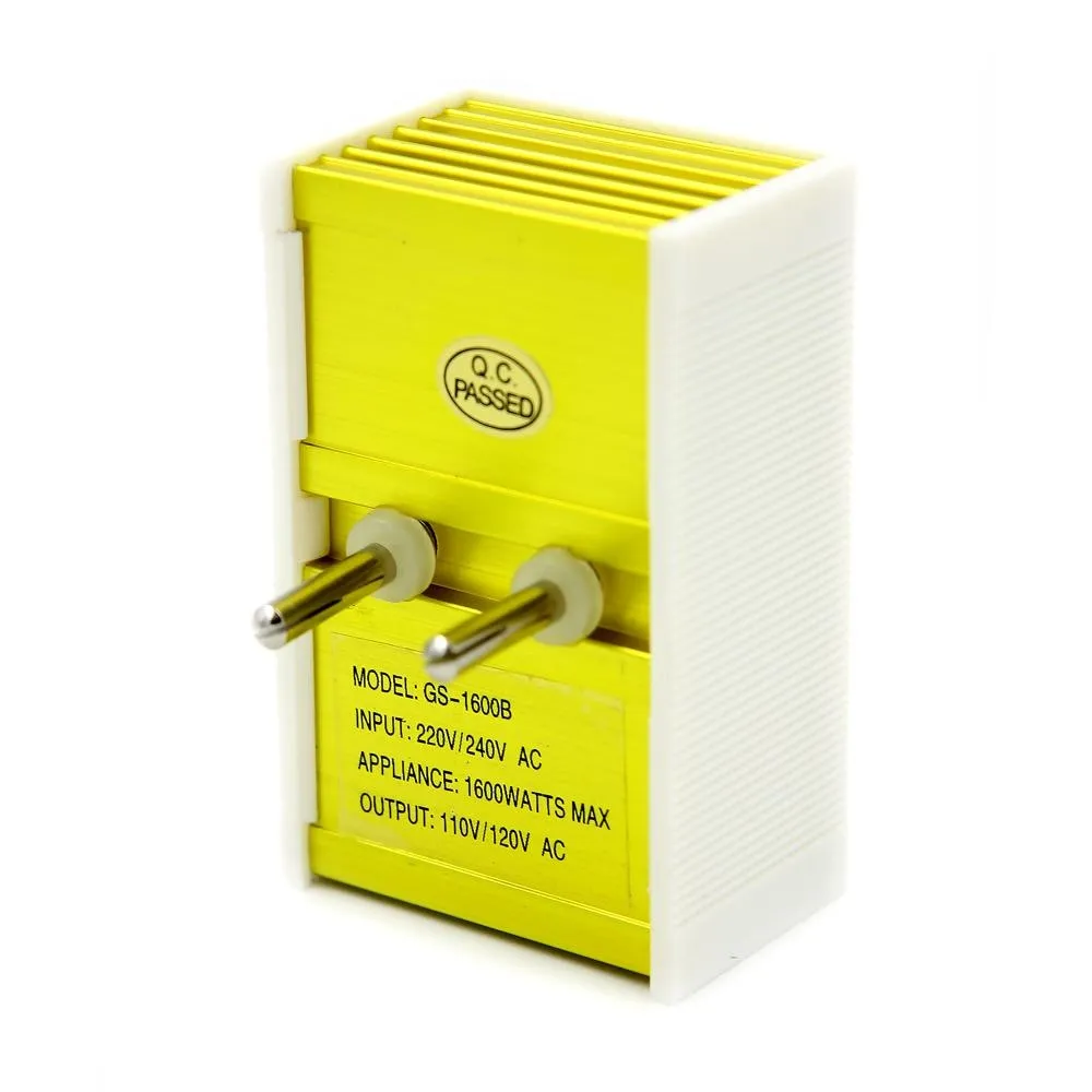 1600 Watt 220 To 110 Volt Travel Power Voltage Converter Transformer Step Down