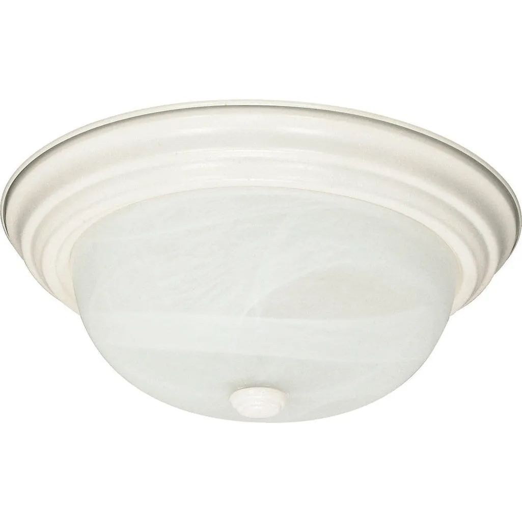 2 LIGHT - 11" FLUSH FIXTURE