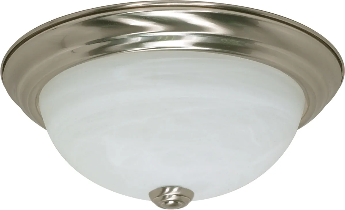 2 LIGHT - 11" FLUSH FIXTURE