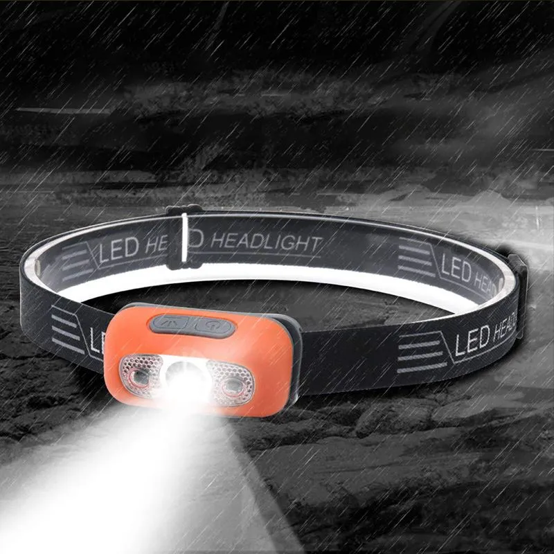 2022 super strong mini LED headlamp with light sensor