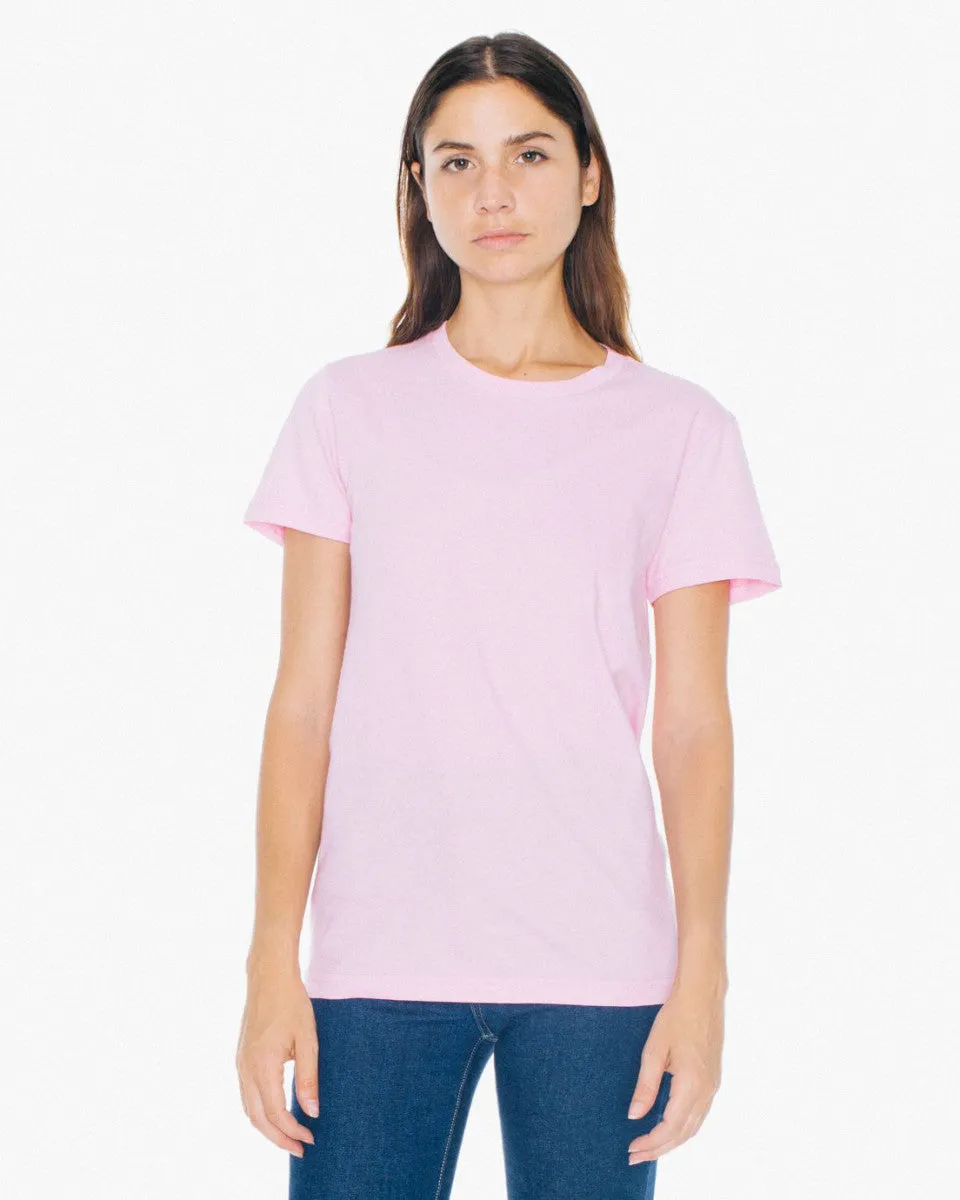 2102W American Apparel Women's Fine Jersey Tee