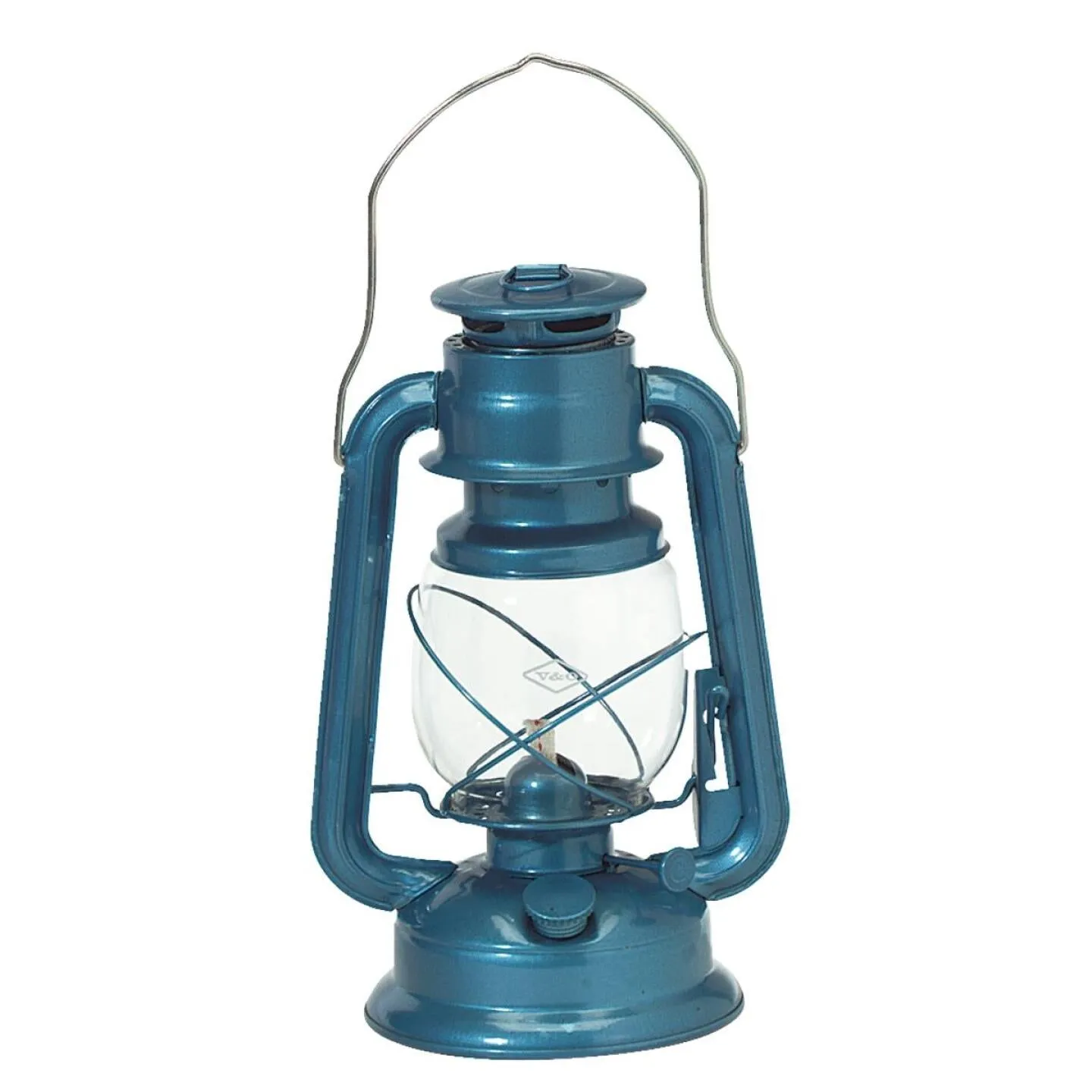 21st Century Camper 11 In. Blue Liquid Fuel Lantern