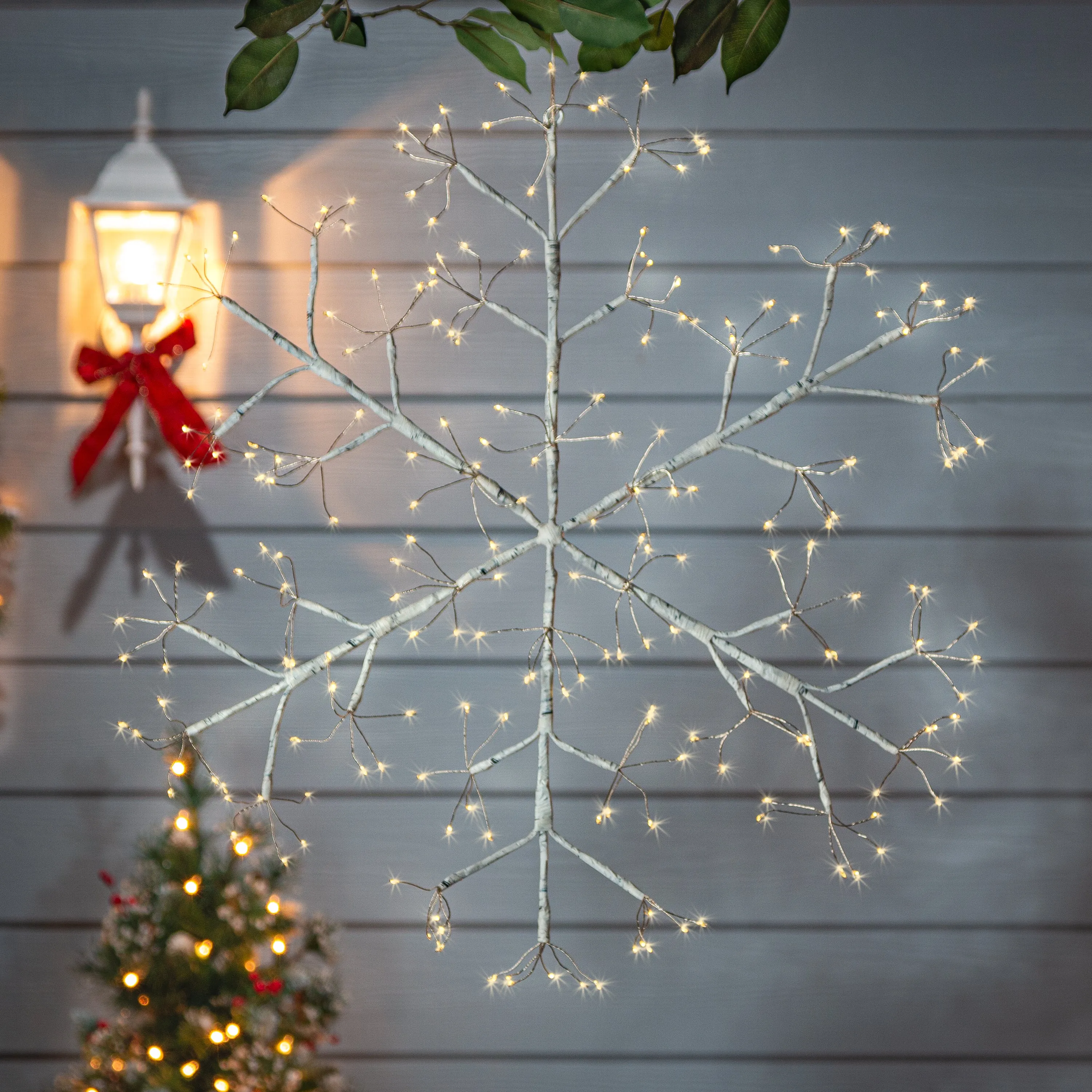 24 in Firecracker LED Snowflake, Outdoor Holiday Decor