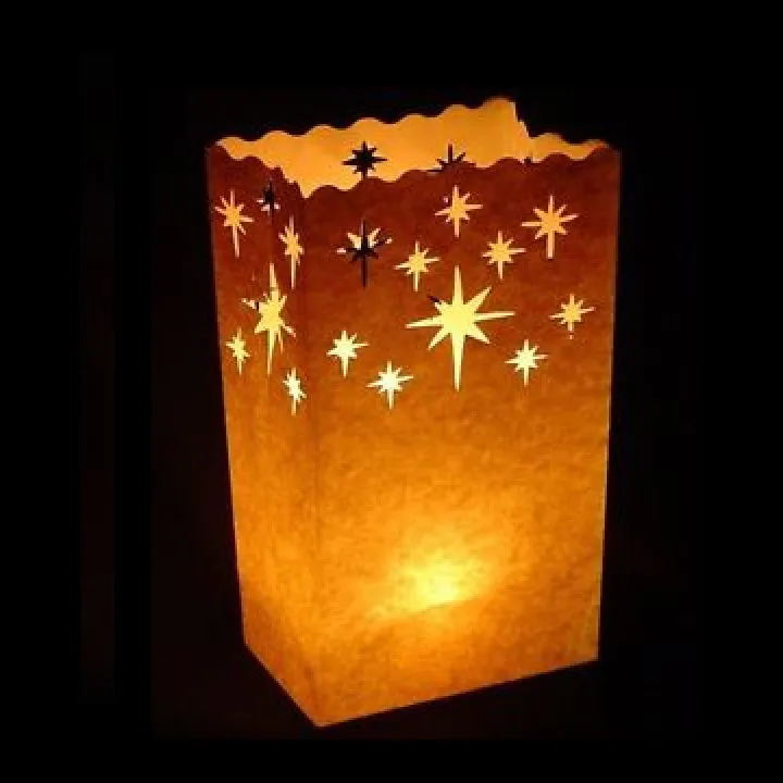 30 X Lantern Bags Tealight Candle Wedding Party Decoration Bag Christmas Love