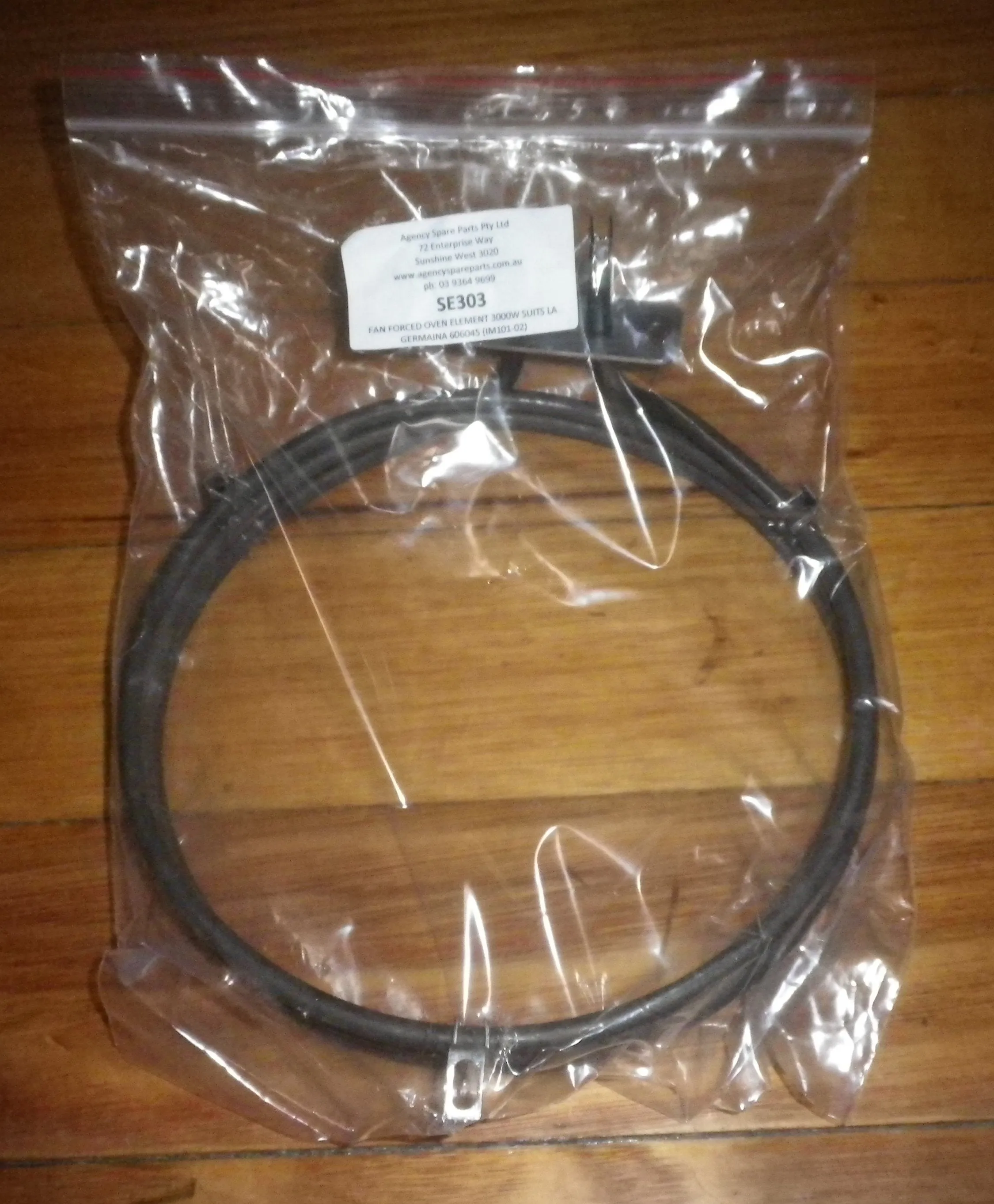 3000Watt La Germania Triple Loop Fan Oven Element - Part # SE303