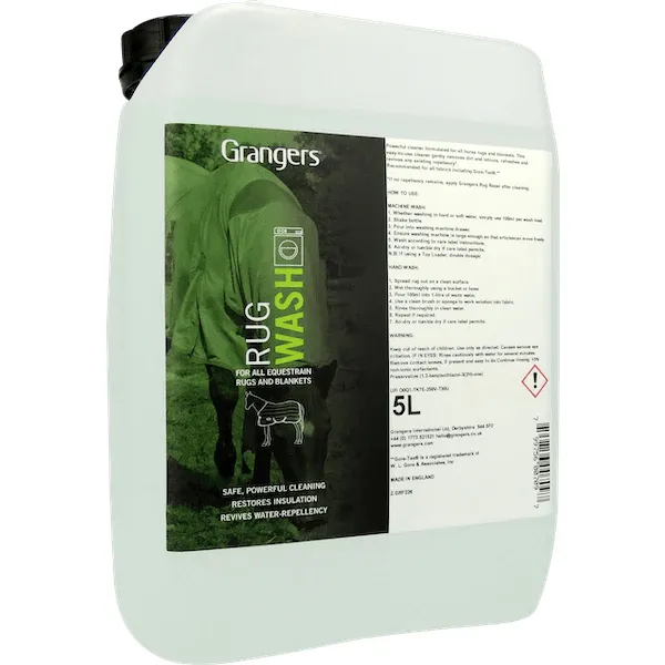 324GRF226  ~ GRANGERS RUG WASH 5LTR