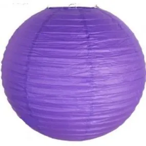 35cm Plain Paper Lantern - Lavender