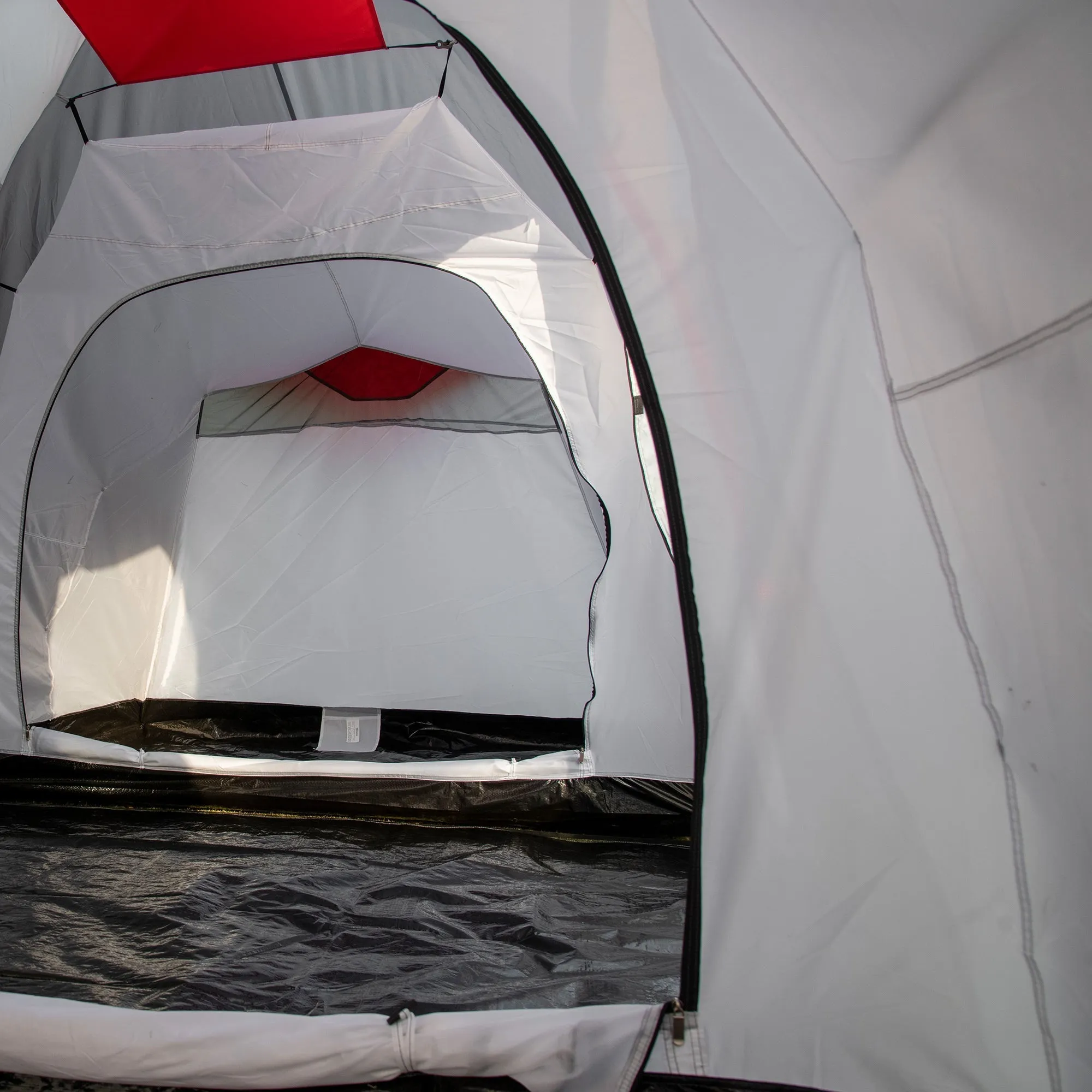 4-6 Man Tunnel Tent with 2 Bedroom