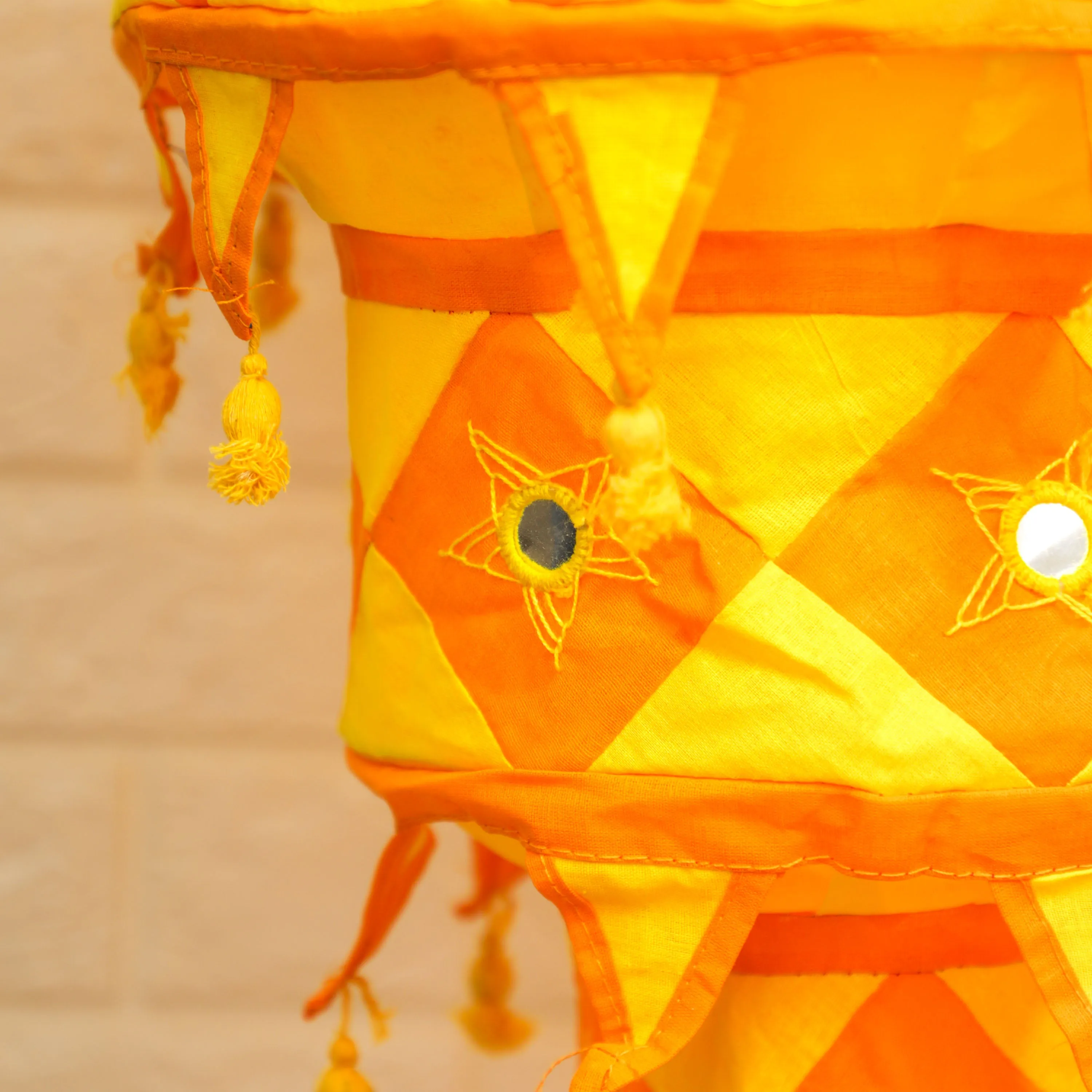 4-Step PIPLI Fabric Lantern