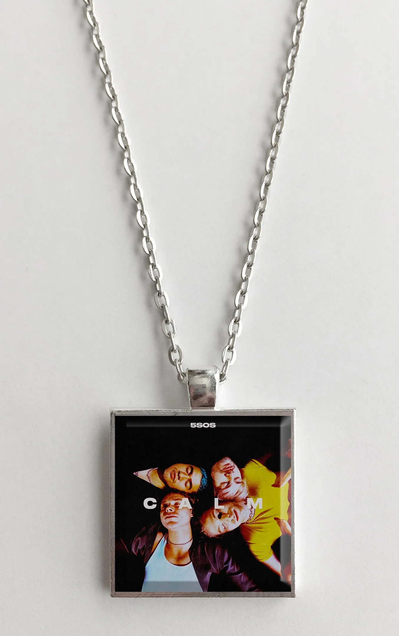 5SOS 5 Seconds of Summer - Calm - Album Cover Art Pendant Necklace