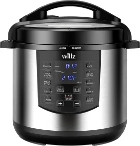 6-in-1 Multi-Use Programmable Pressure Cooker, Slow Cooker, Rice Cooker, Steamer, Sauté, & Food Warmer, 6 Qt, Stainless Steel