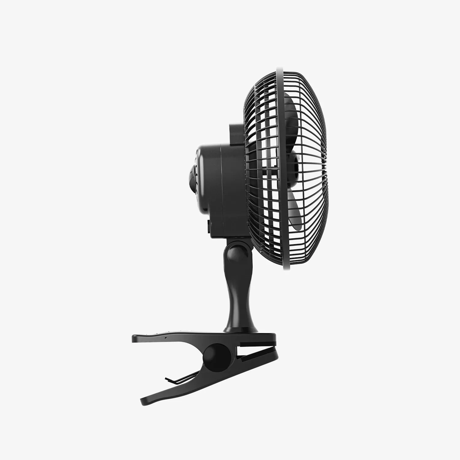 6" Mini Clip Fan - Ultra Quiet & High Power - Black