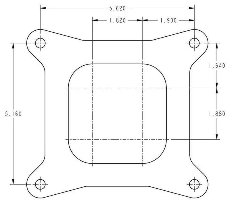 870 CFM 4-Barrel Carburettor HO0-81870