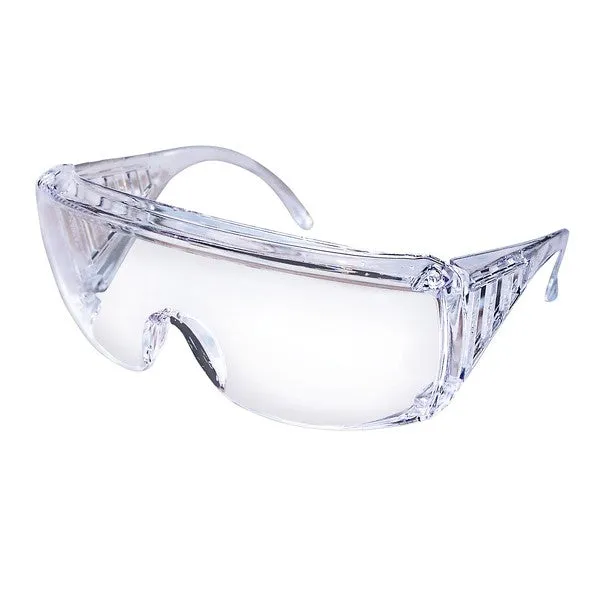 9800D MCR Safety 98 Series Safety Glasses, Clear Lens