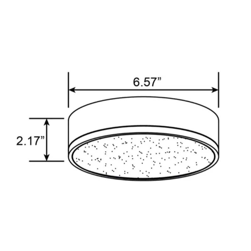 Access 50004 Beat 1-lt LED Flush Mount