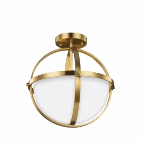 Alturas Two Light Semi-Flush Convertible Pendant