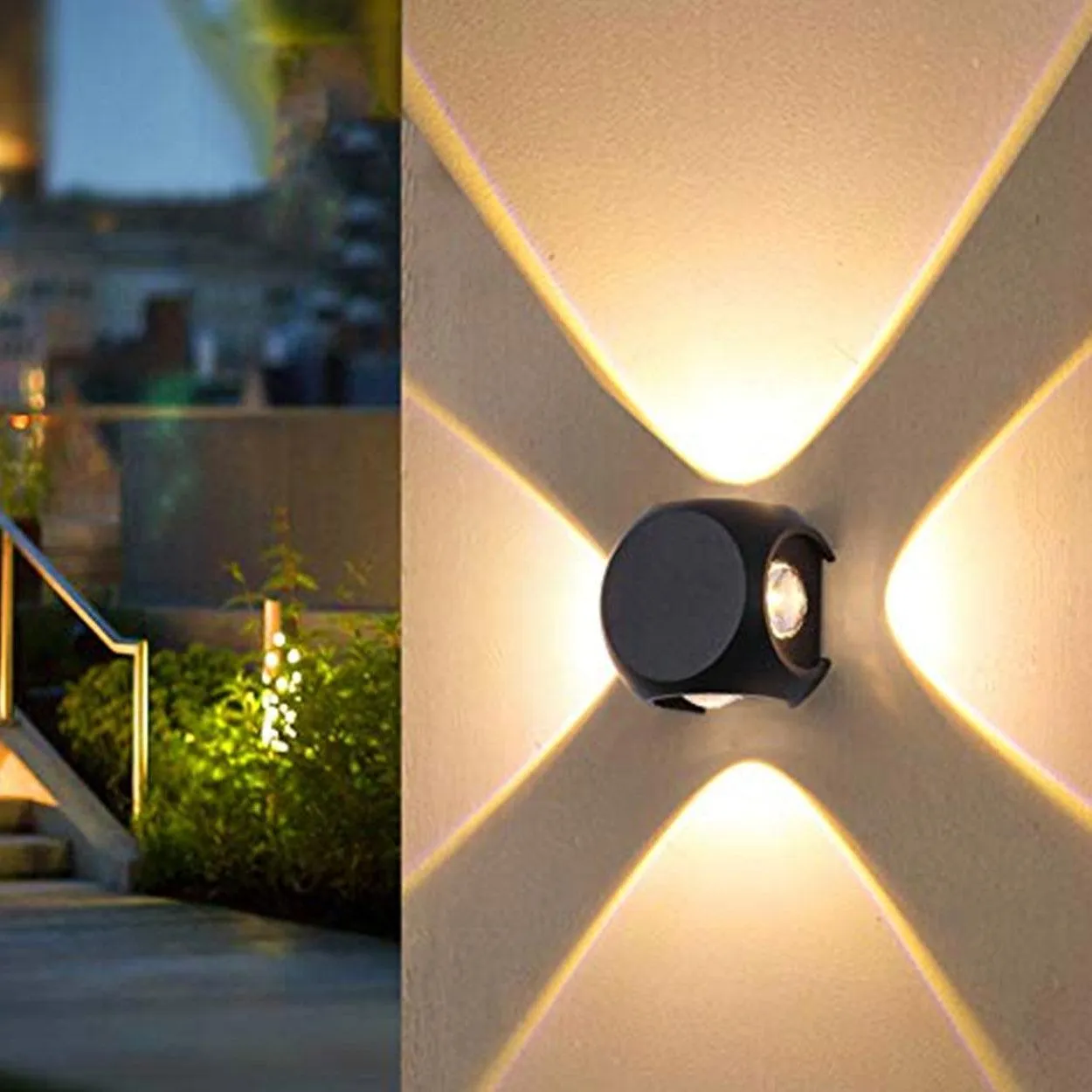 ANKUR COMPATTA CUBO OUTDOOR LED WALL LIGHT