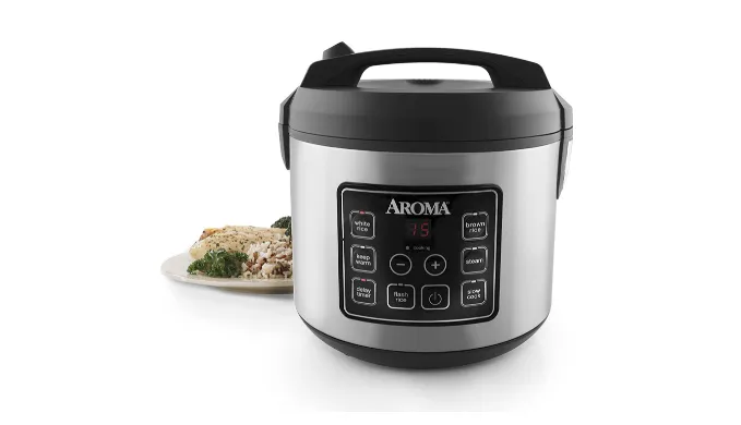 Aroma 20-Cup (Cooked) Digital Rice Cooker and Food Steamer (BRAND NEW) ARC-150SB - Ships Quick!