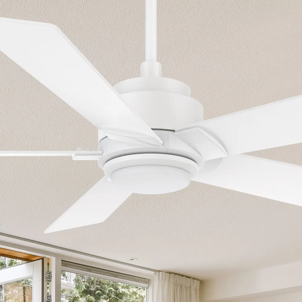 Aspen Smart Ceiling Fan with LED Light and Remote Outdoor/Indoor 48"