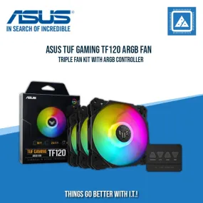 ASUS TUF GAMING TF120 ARGB FAN 3PACK (BLACK)