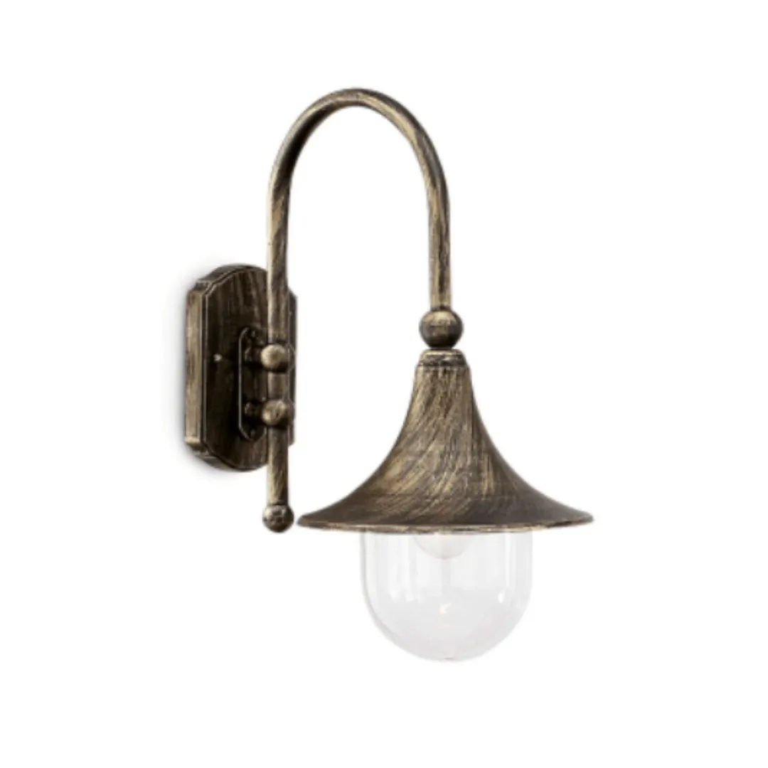 Augustus Wall Light - Black/Gold