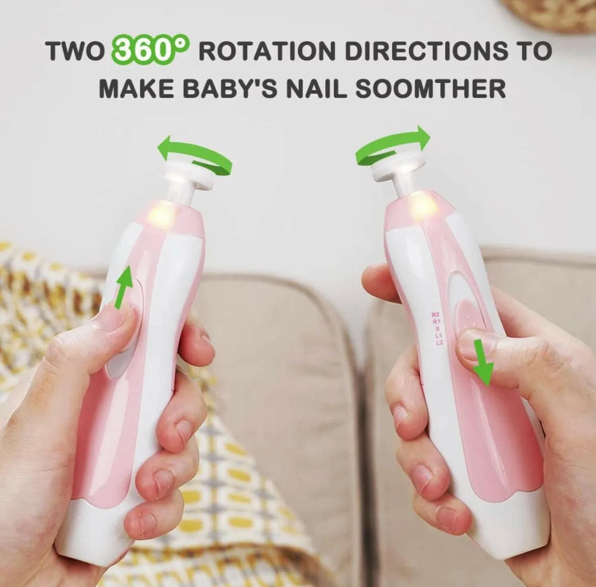 Baby Electric Nail Trimmer By Haakaa