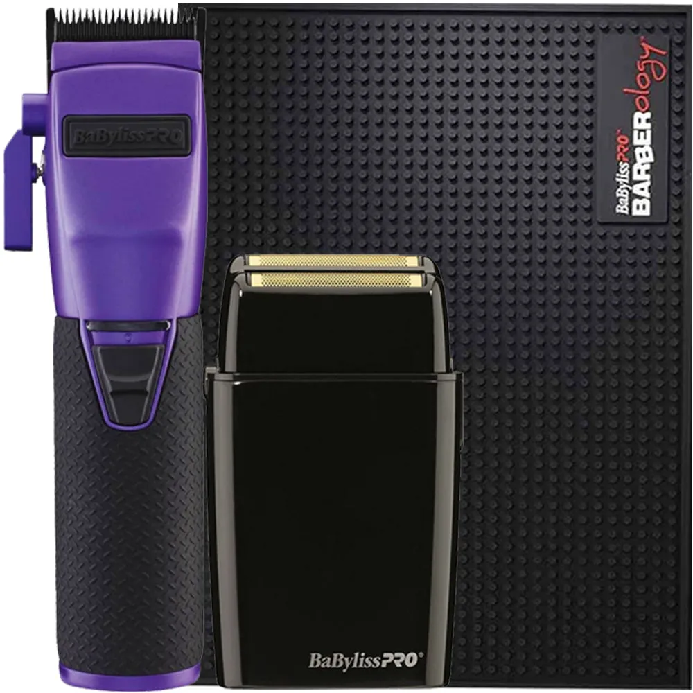 BaByliss Pro FX870PI BOOST  Influencer Collection Cordless Clipper   Double Foil Shaver