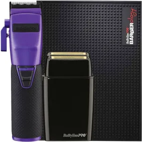 BaByliss Pro FX870PI BOOST  Influencer Collection Cordless Clipper   Double Foil Shaver