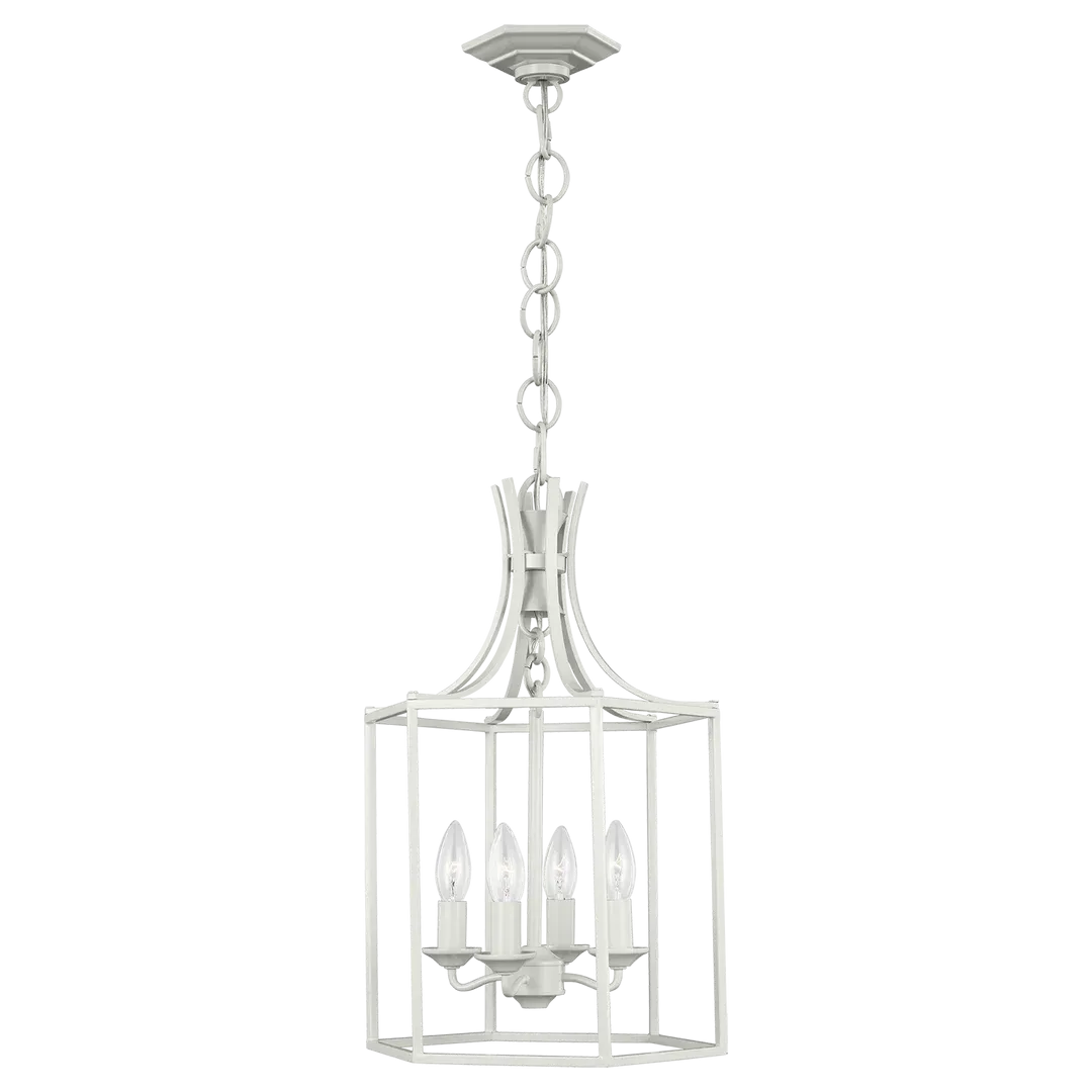 Bantry House Lantern-Small White