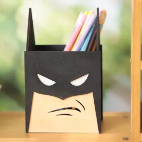 Batman Pen Holder | DXF,SVG | Wood,Art,Gift