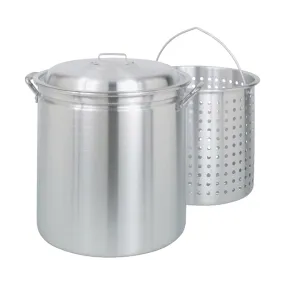 Bayou Classic 4060 Stock Pot, 60 qt Capacity, Aluminum