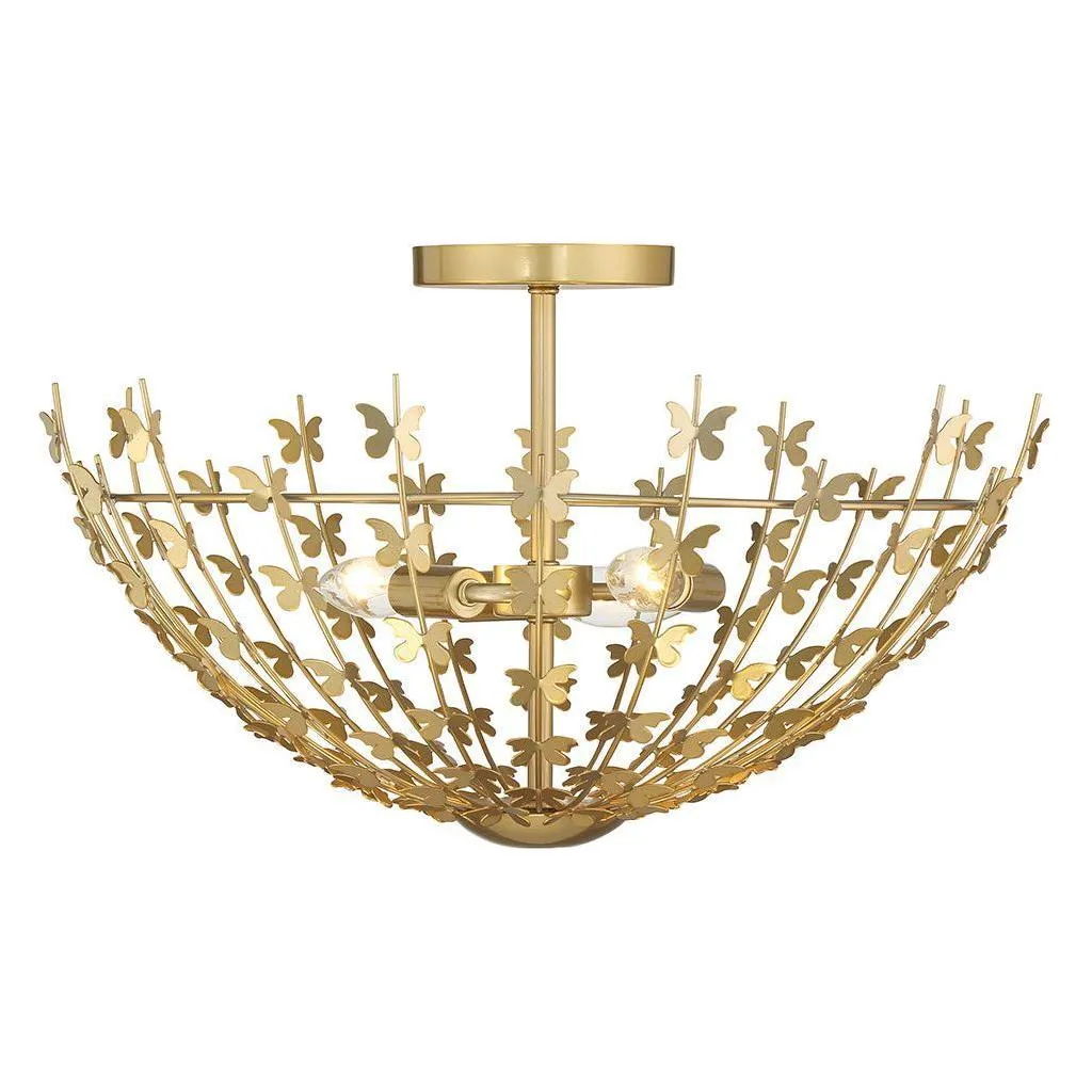 Birch 3-Light Ceiling Light