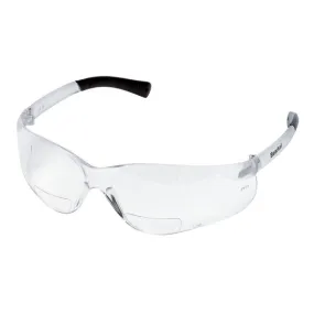 BKH15 MCR BearKat® BK1 Series Bifocal Readers Safety Glasses 1.5 Diopter, Clear Lens