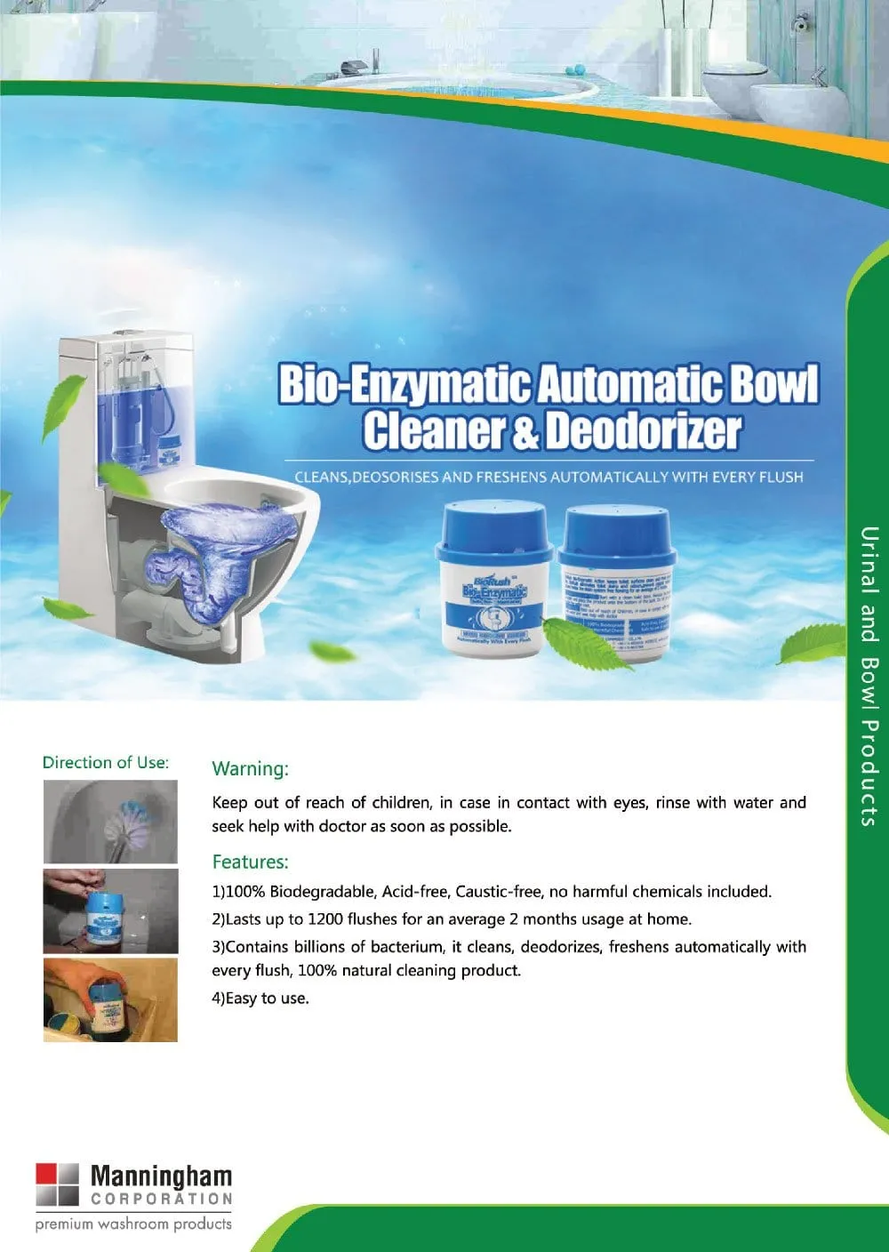 Blue Bio Enzymatic Automatic Bowl Cleaner