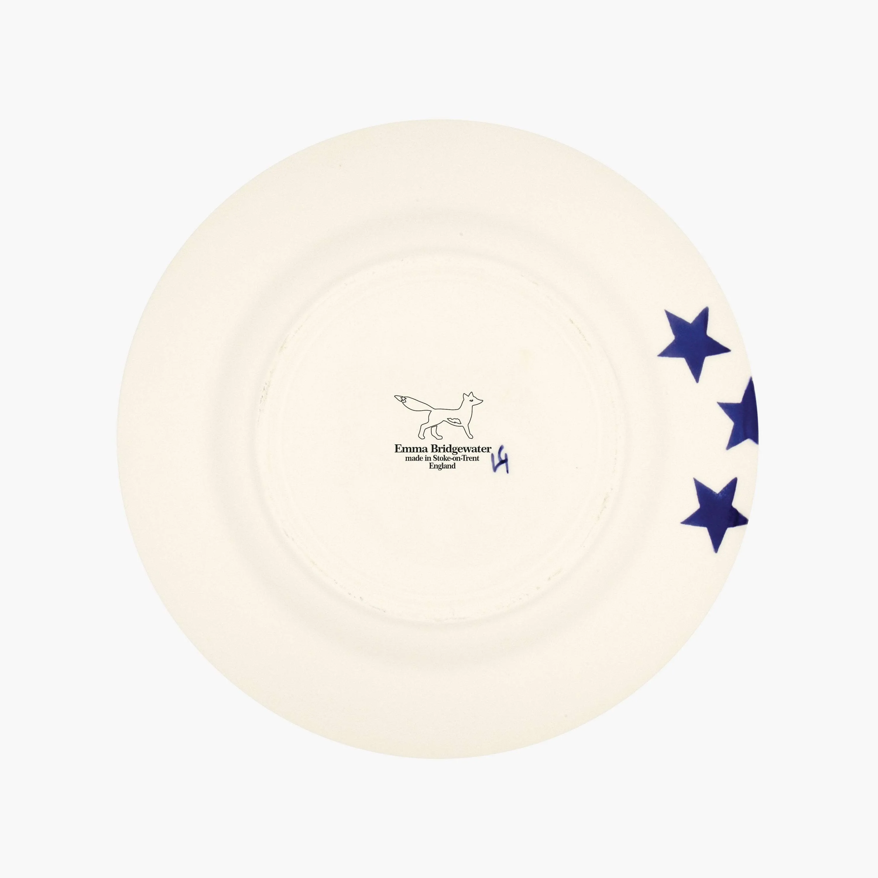 Blue Star Salad Plate