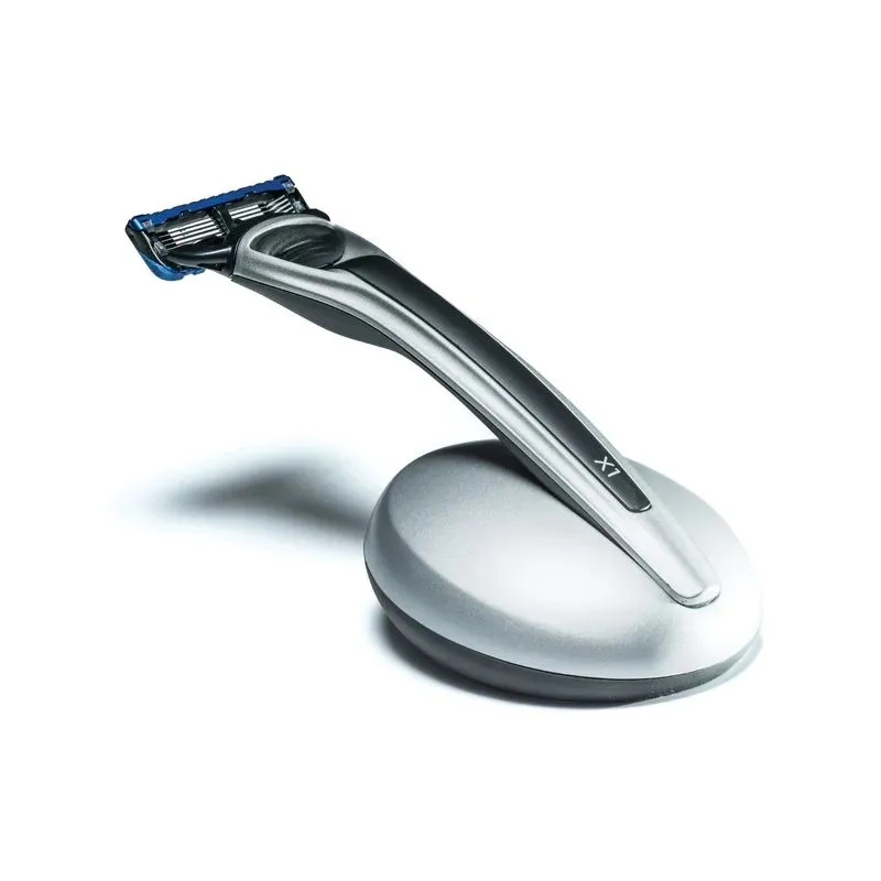 Bolin Webb X1 Argent Razor and Stand - Gillette Fusion 5