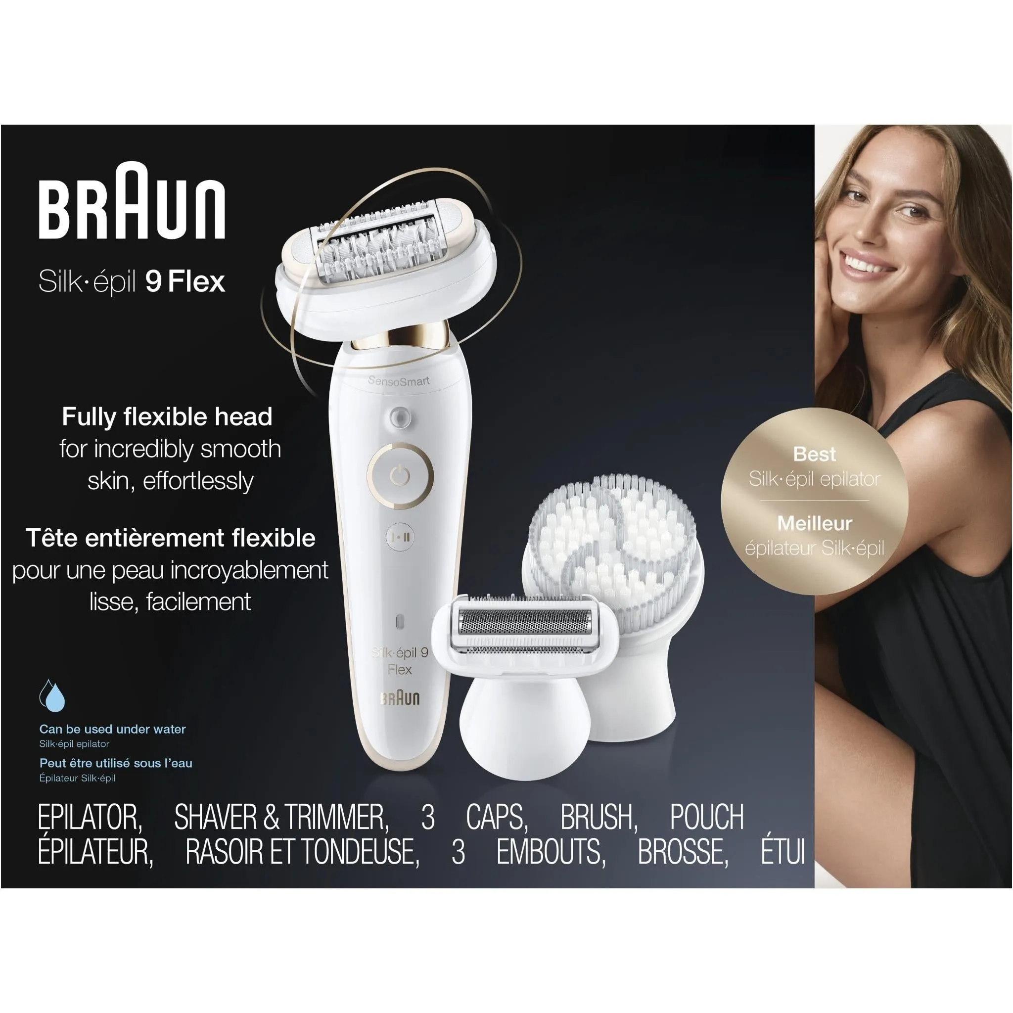 Braun Silk-épil 9 Flex Epilator Beauty Set