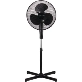 Brentwood Kool Zone F-16SMB 16 Oscillating Stand Fan (Black)