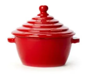 Buon Gusto Medium Red Casserole