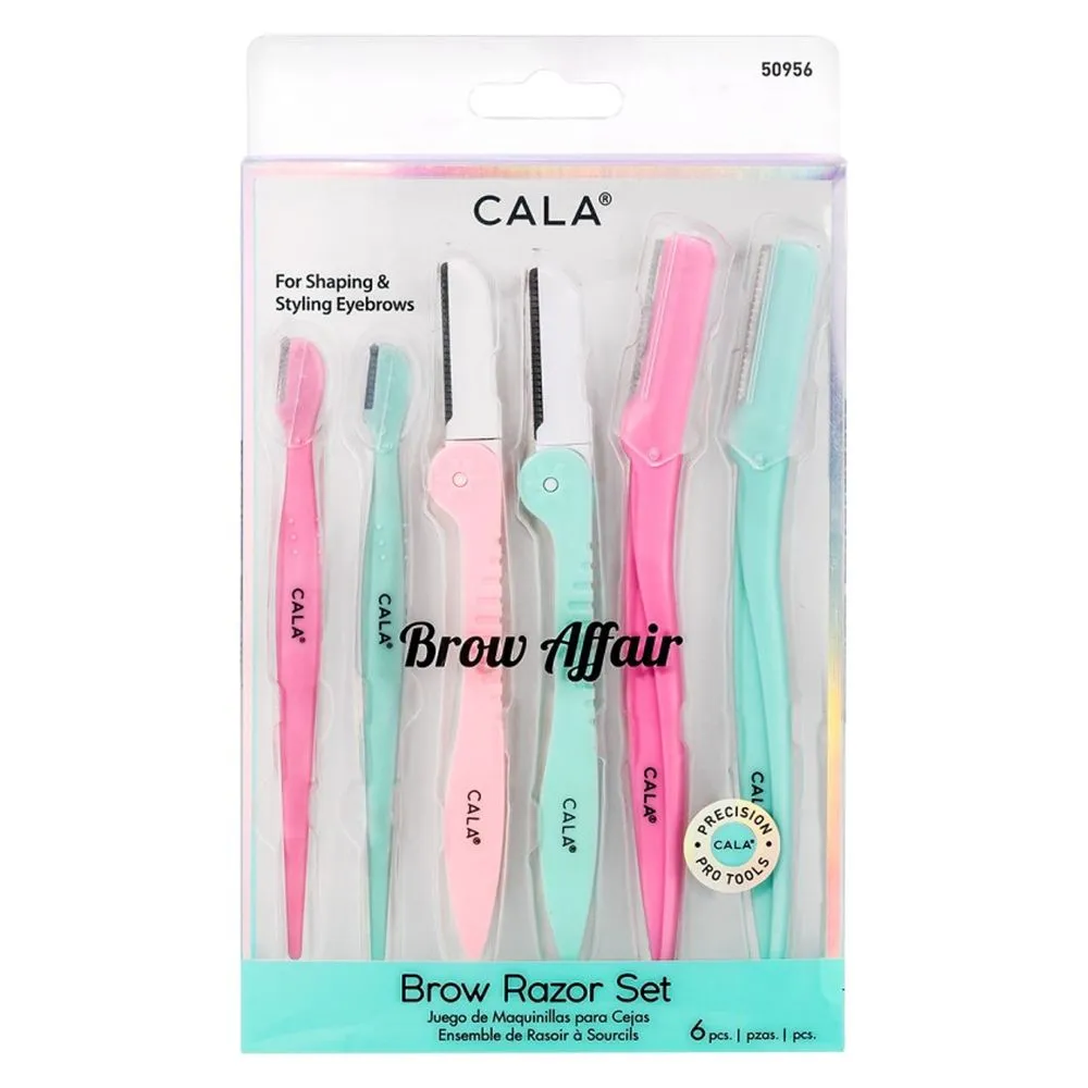 Cala Brow Affair: Brow Razor Set (6Pcs)