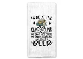 Campground kitchen towel