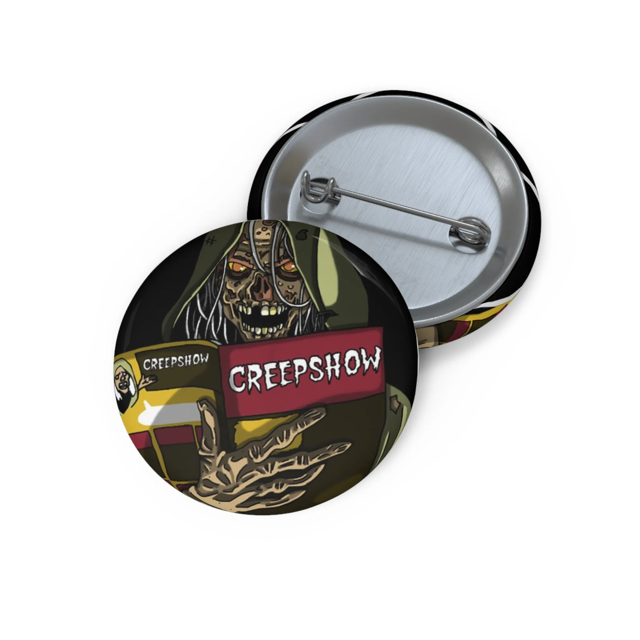 Captain AFAB - Creepshow Fan Art Pin Button