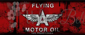 Car Flying A Oil Can Sublimation png file