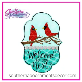 Cardinal Sign Ornament Template & Digital Cut File