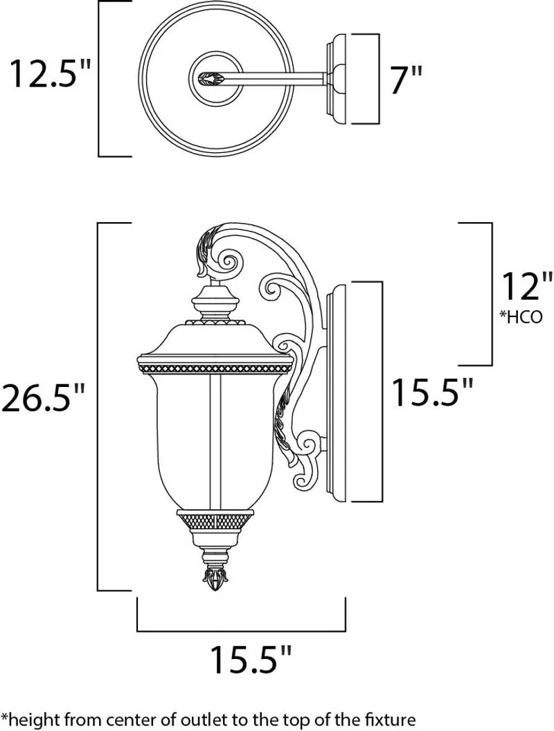 Carriage House VX Outdoor Wall Mount