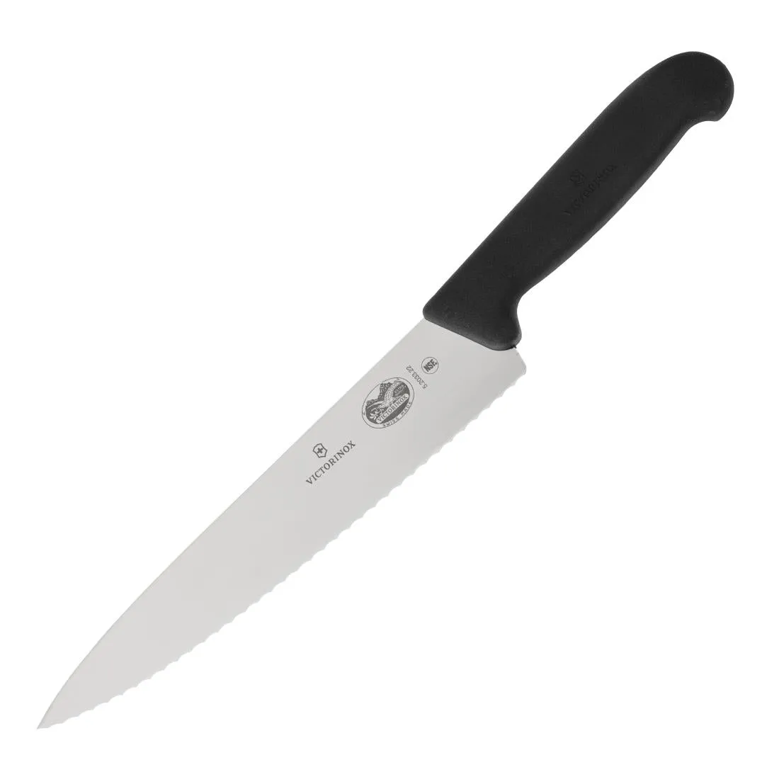 CC266 Victorinox Fibrox Serrated Carving Knife 22cm