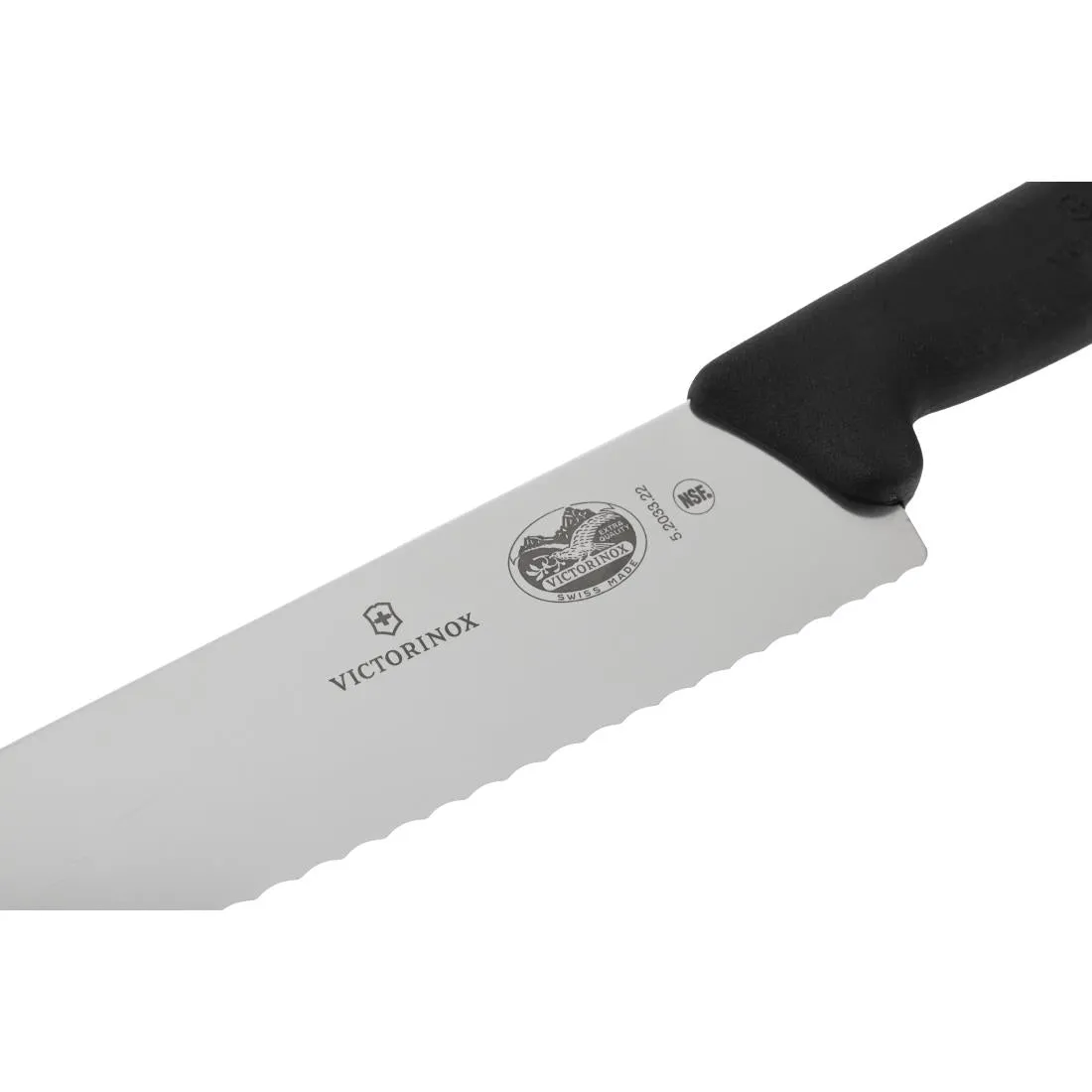 CC266 Victorinox Fibrox Serrated Carving Knife 22cm