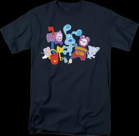 Character Collage Blue's Clues T-Shirt