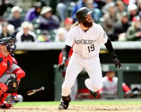 Charlie Blackmon "Hitting Machine" Colorado Rockies 2017 Premium Poster Print - Photofile 16x20