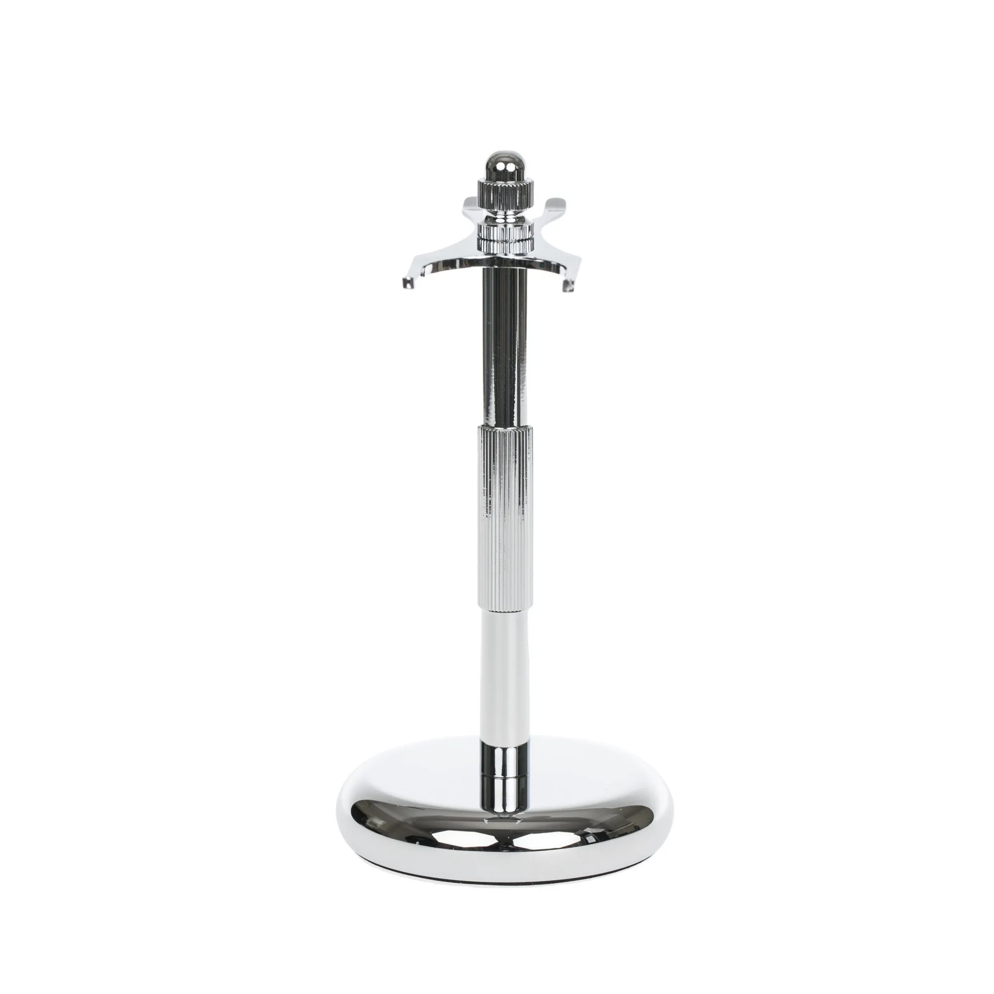 Chrome Stand for Safety Razor & Shaving Brush